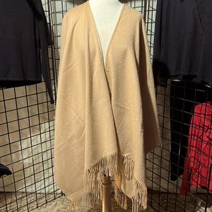 DONCASTER Camel cashmere wrap NWOT